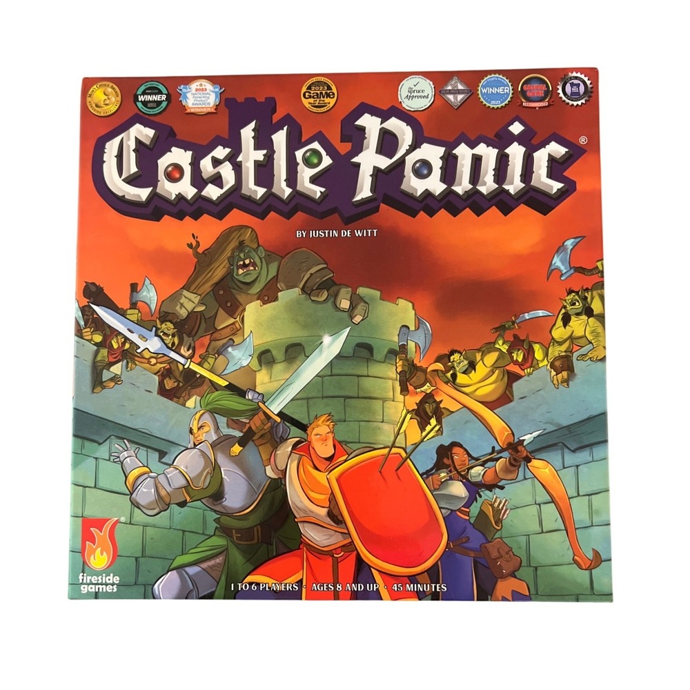 Castle Panic 2nd Edition Board Game Fireside Games Justin De Witt NEW